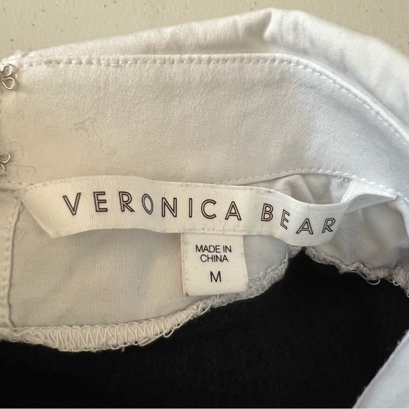 Veronica Beard Mixed Media Sweater Wool Cashmere Waffle Knit Sz M DIY *Holes - Picture 12 of 16